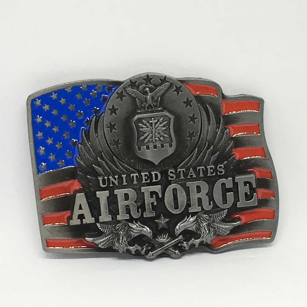 Brand New US Air force American Flag Belt Buckle